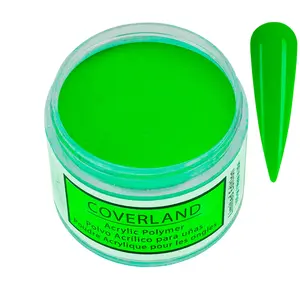 Coverland Acrylic Powder 1.5 oz "Bikini & Martini" Green - Limited Edition