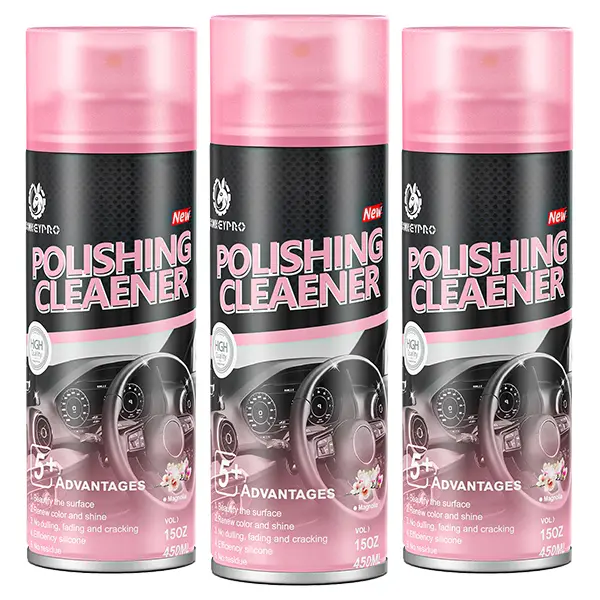 DonkeyPro Car Plastic Restorer & Interior Detailer - Instant Factory-Fresh Shine, Streak-Free Polishing Cleaner for Car Interior - Protects Against Fading & Cracking