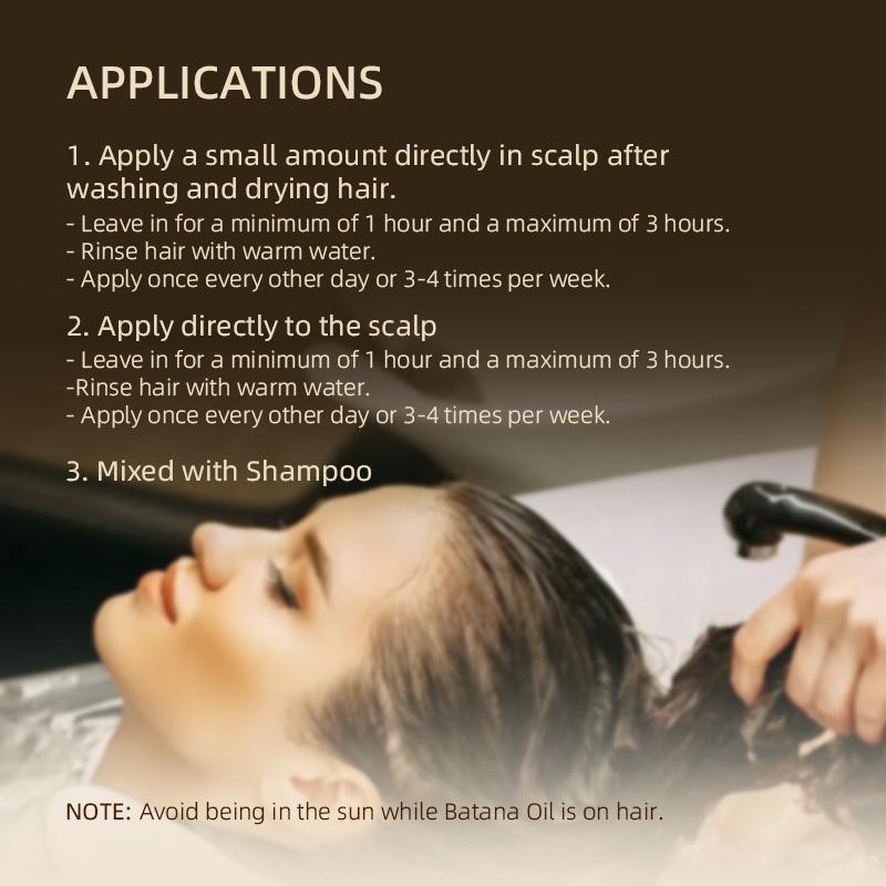 Batana Oil,Strong & Healthy Hair, Make Hair Longer Fuller Thicker, Organic Batana Oil with Rosemary,Organic Rosemary Oil Vitamin E Nourish Scalp,for All Hair Types,