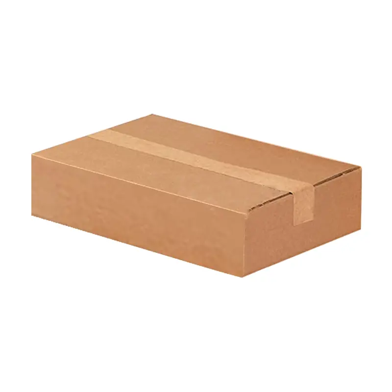 Sturdy Corrugated Cardboard Flat Shipping Boxes (12x10x4"), Office Stationery Supplies with Durability, 25/50 Counts for Packaging, Moving, 12"L X 10"W X 4"H
