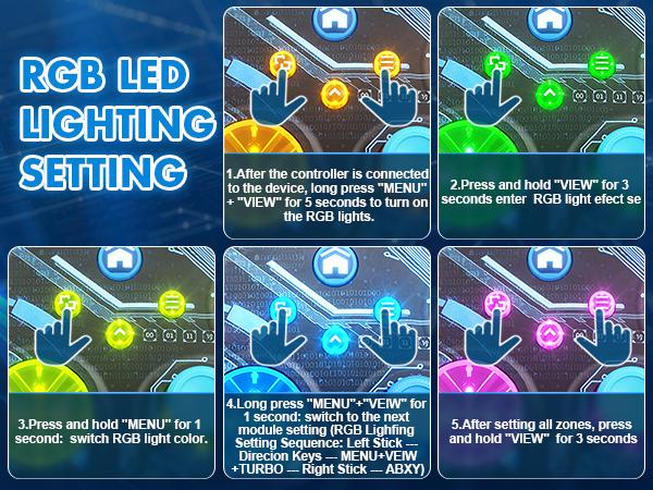 Multi-Platform WiFi Wireless Controller for Xbox One/Series X|S, Switch, Windows 10/11,Hall Effect Triggers, Turbo & Macro Programmable Gamepad with RGB Battery Indicator, 3-Way Connectivity,TikTokShopStockUp