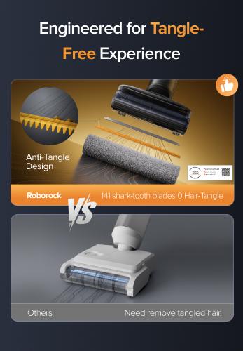 Roborock F25 series Ultra Steam Wet Dry Vacuum Cleaner, 356°F Steam Mop & 187°F Hot Water Cordless Vacuum Mop All in One, Floor Washer with Blue Light, 194°F Self-Cleaning, 180° Lay-Flat, AI Assitant Wheels #TikTokShopSpringGlowUp #NewDropsForYou