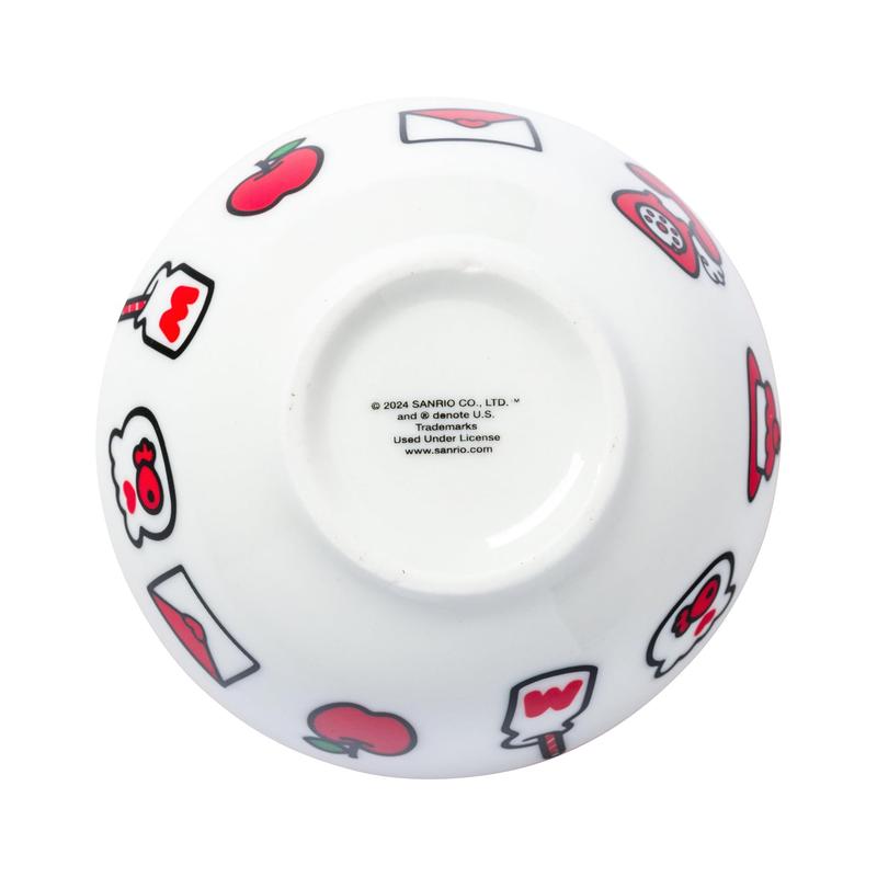 Hello Kitty Ceramic 3-pc Sushi Set (Classic Milk Bottle)