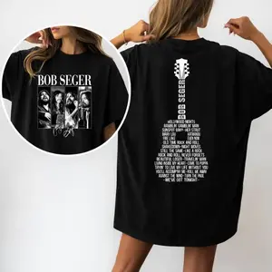 Bob Seger Rock Band Shirt, Vintage Classic Rock Graphic Tee, Music Lover Retro T-Shirt