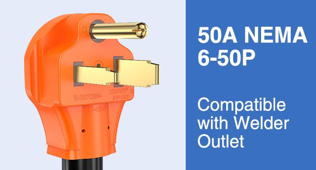 Nilight EV Charger Adapter Cord 50 Amp to 50Amp 4 Prong Pure Copper 250V Welder Outlet Plug Conversion Heavy Duty 10 Gauge Wire 6-50P 14-50R 50M/50F rv extension Nilight EV Charger Adapter Cord 50 Amp to 50Amp 4 Prong Pure Copper 250V Welder Outlet Plug Conversion Heavy Duty 10 Gauge Wire 6-50P 14-50R 50M/50F rv extension
