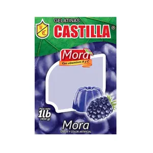 Gelatina Castilla Mora 1lb from Guatemala delicius flavor