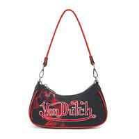 VD x True Religion Shoulder Bag - Black Denim