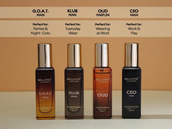 Bellavita Luxury Him & Her Gift Set | Couple Perfume Combo | Men’s & Women’s Gift set | Romantic Fragrance Set for Couples | Vegan & Cruelty-Free