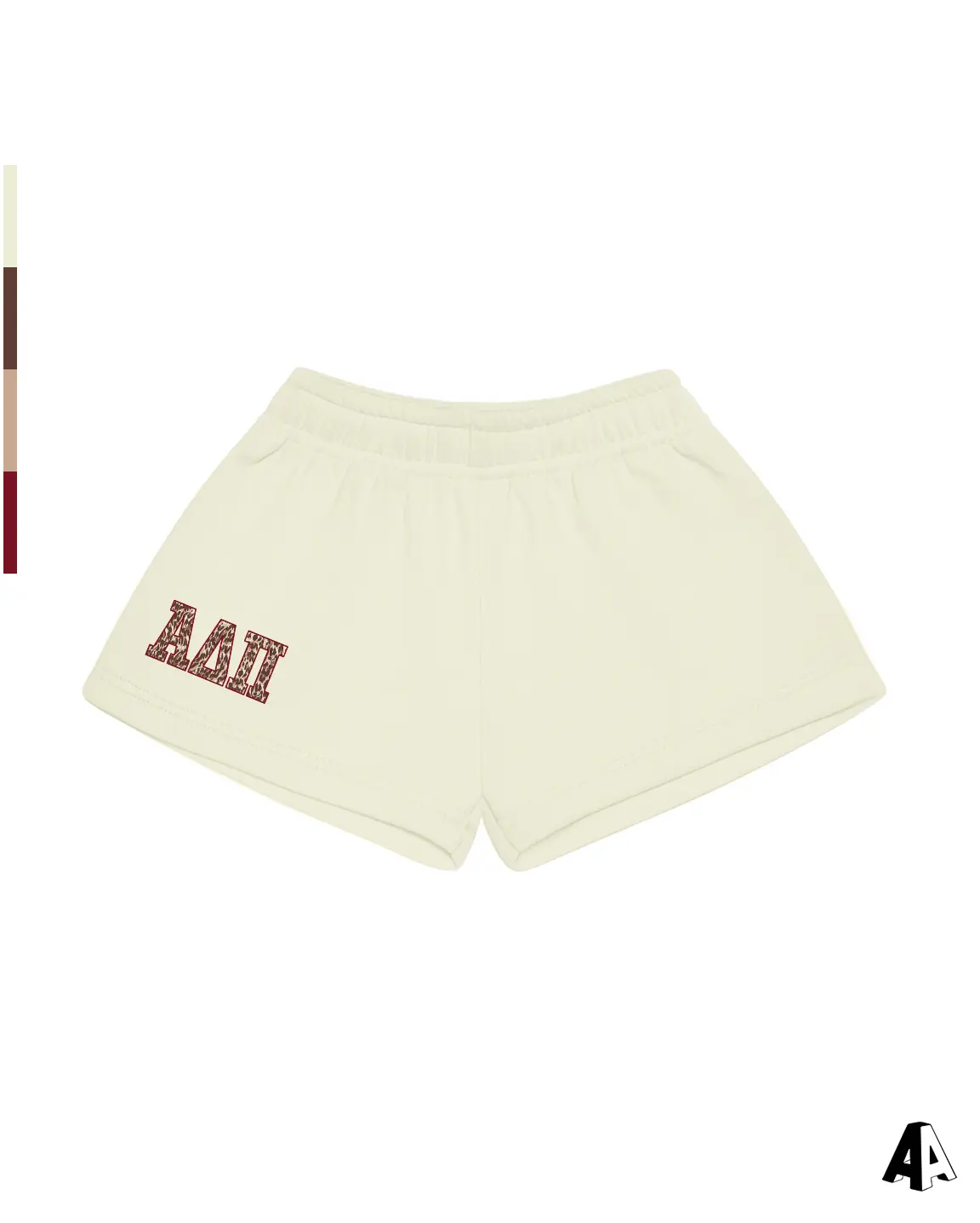 Cheetah Ivory Shorts