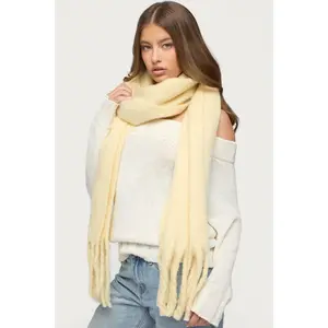 Fringed Chunky Scarf Fringed Chunky Scarf