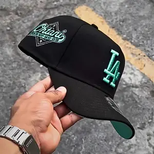 New Era LA Dodgers 9FORTY Adjustable Fitted Baseball Cap, Trending MLB Dad Hat Style, Streetwear Hip Hop Hat for Men Women, Gorras Para Hombres