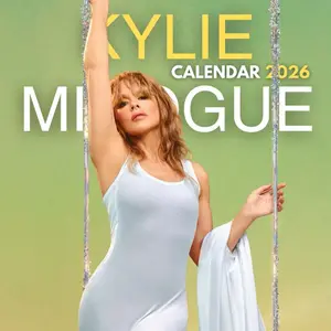 kylie calendar 2026 Paperback – Large Print, September 24, 2025