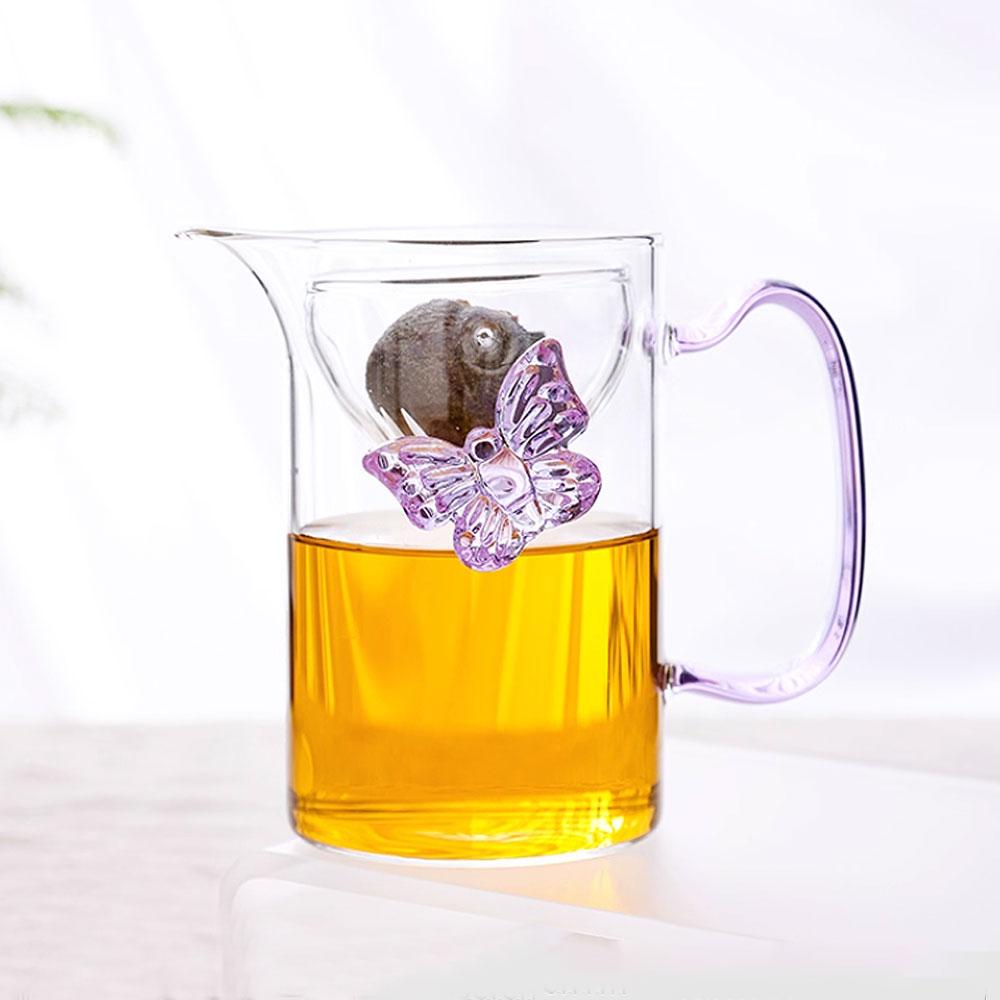 Nancy Butterfly Glass Pitcher With Filter