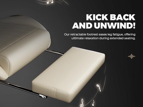 GTPLAYER Ergonomic Gaming Chair with 5.1 Bluetooth Speakers, High Back Design, 150° Inclination, PU Leather, Assembly Required for Gaming & Home Office