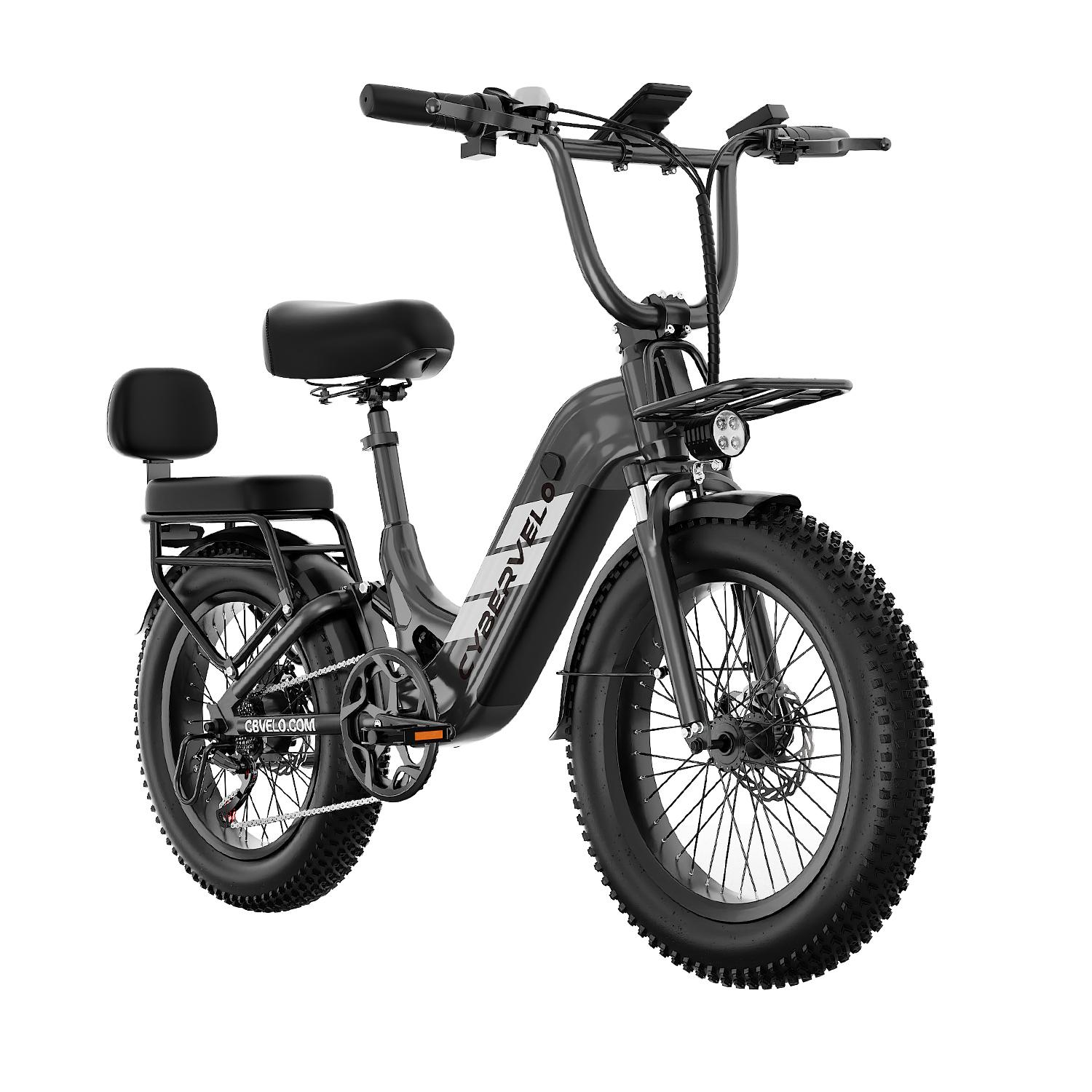 1000W Electric Bike,48V 20AH Removable Battery EBike,Electric Bike for  Adults, 20" Fat Tire ebike, Adult Electric Bikes for Commute All Terrain  one year warrenty cybervelo C4 - TikTok Shop