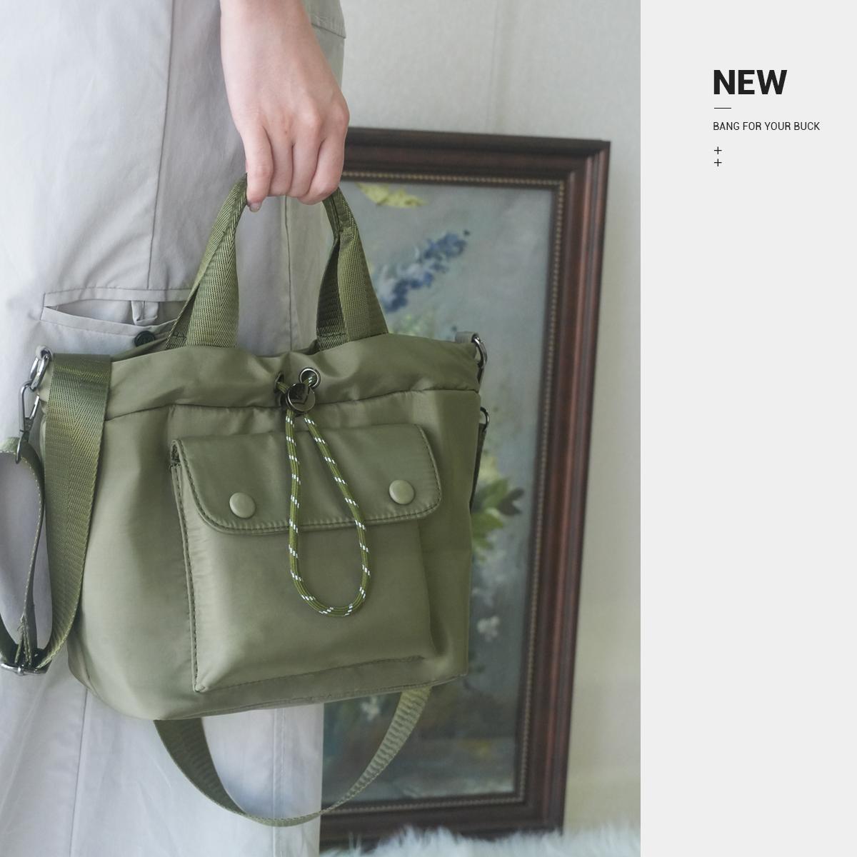 Stylish Functional Ultra Light CrossbodyBag with Multiple Pockets Adjustable Straps Durable Nylon Design for Everyday Use No Warranty