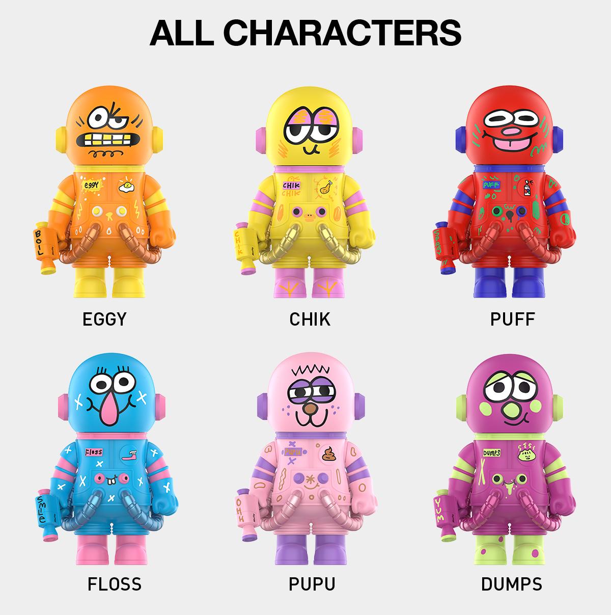 MEGA SPACE MOLLY 400% JON BURGERMAN SPACE CADETS Series MEGA SPACE MOLLY 400% JON BURGERMAN SPACE CADETS Series