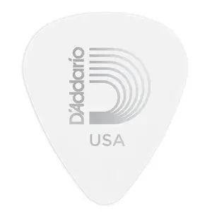 Planet Waves White-Color Celluloid Guitar Picks, 10 pack, Extra Heavy