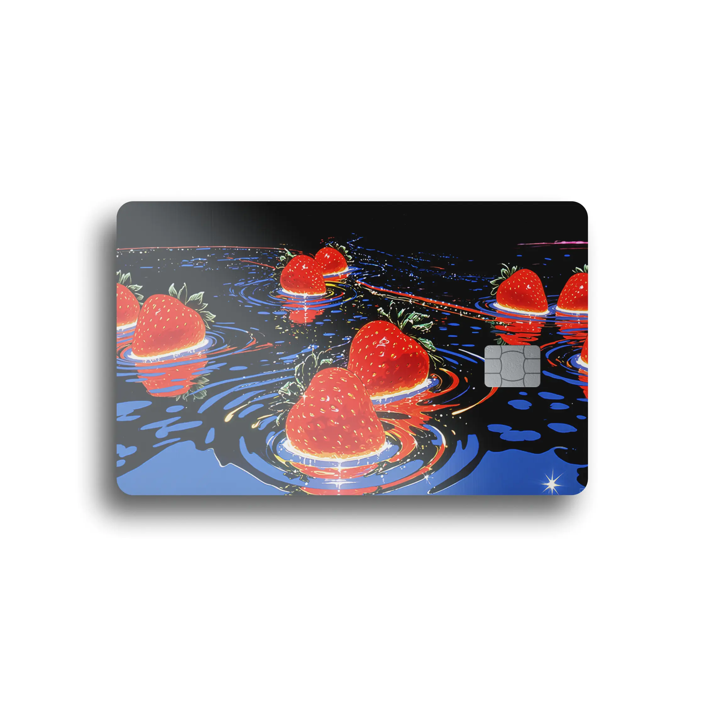 Cosmic Strawberry Swirl Card Skin