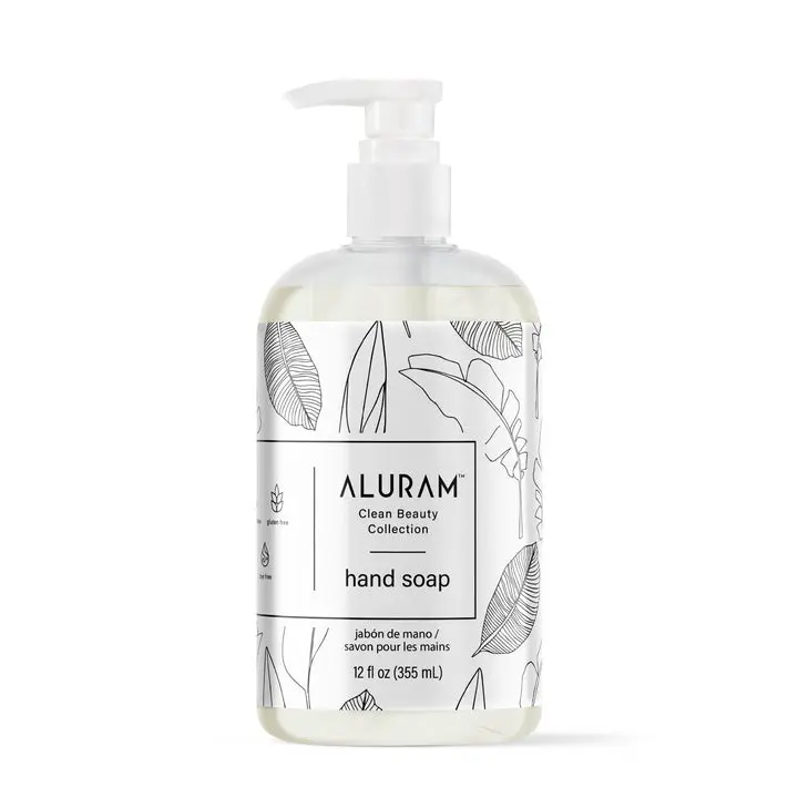 Hand Soap - 12 FL OZ | Deep Hydrating & Moisturizing Soap with Light Refreshing Scent - Infused with Aloe Vera & Jojoba - Daily Use