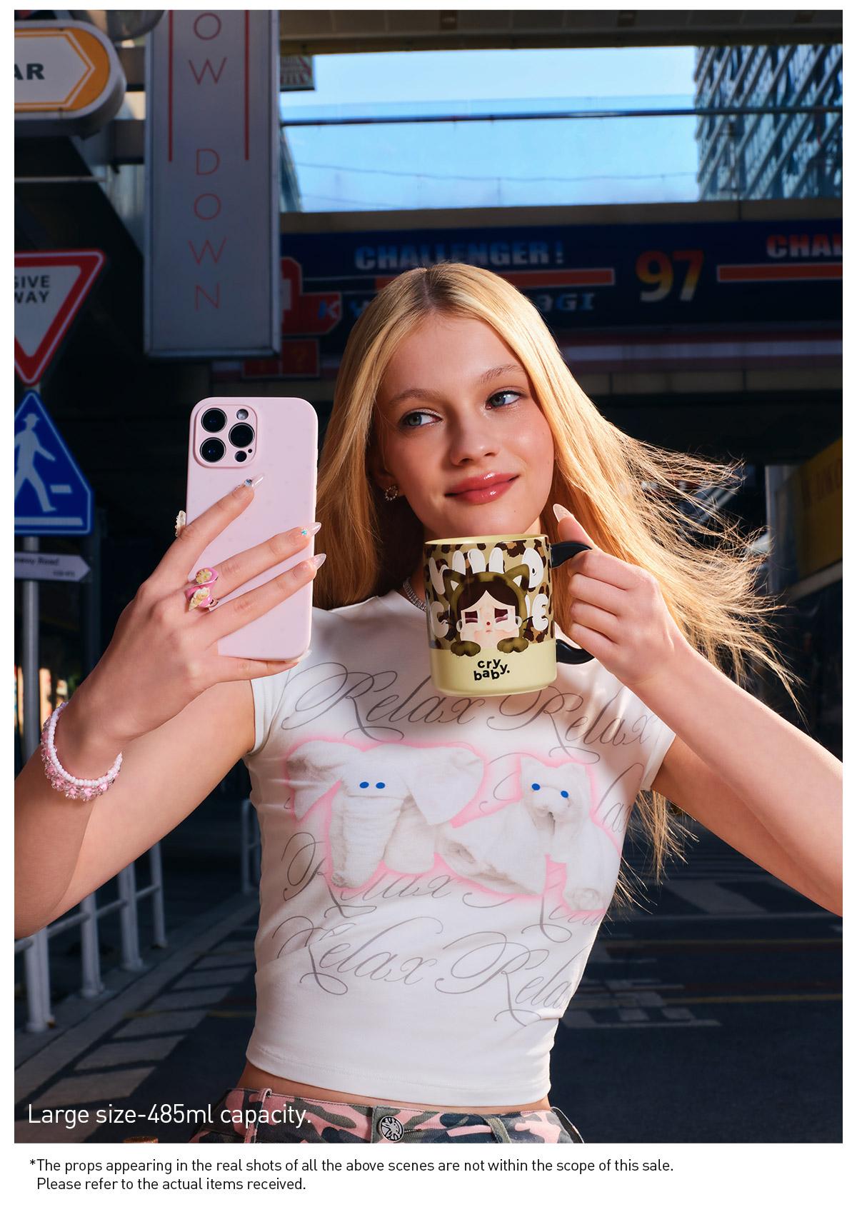 POP MART CRYBABY Wild but Cutie Series-Mug Cup