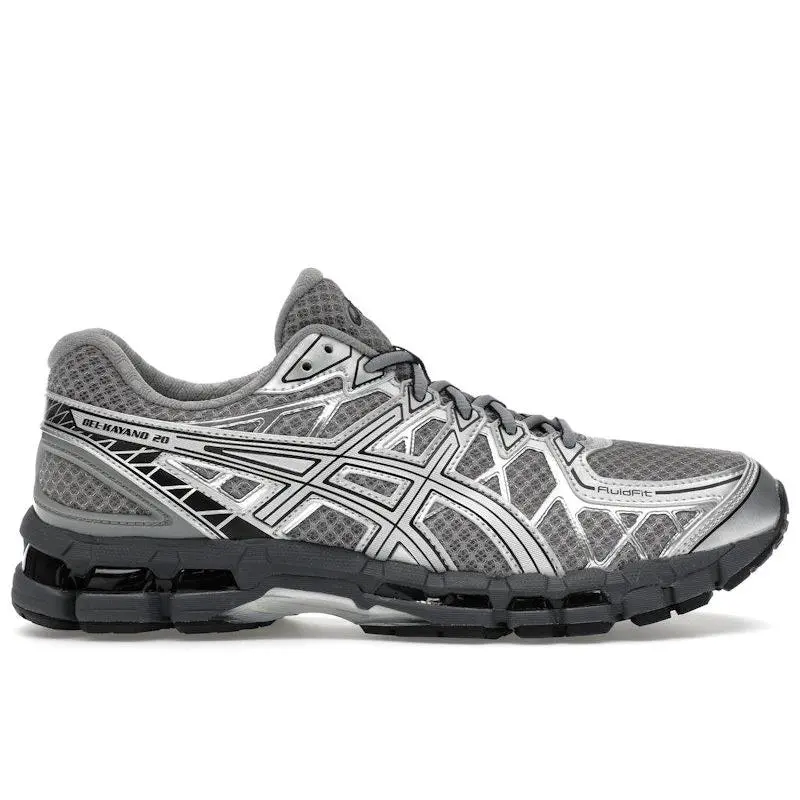 ASICS Men's Gel-Kayano 20 Gravel Pure Silver Running Shoes, from StockX