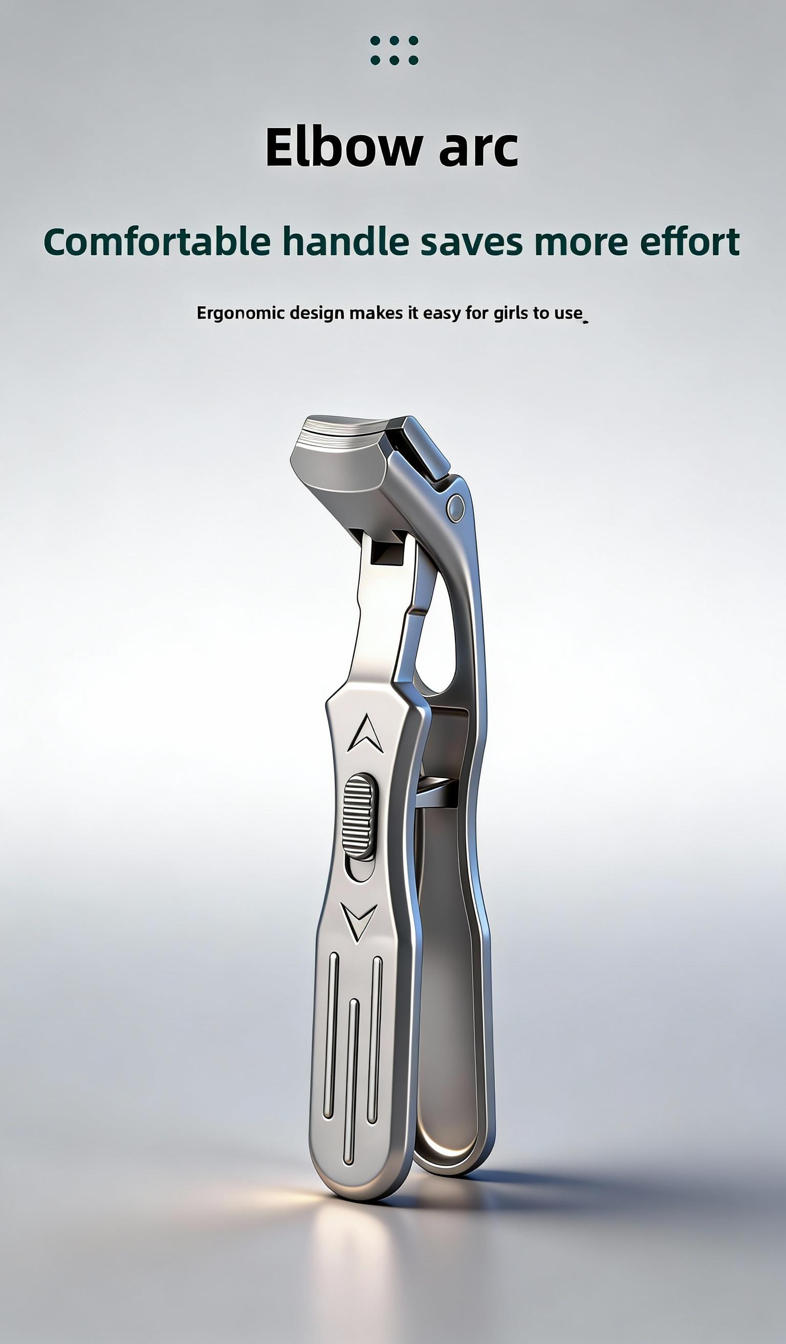 Thick Toenail Clippers for Seniors, Upgraded Version with Wide Opening Large Angle Nail Clipper, Durable and Sharp, Suitable for Thick Finger and Toenails