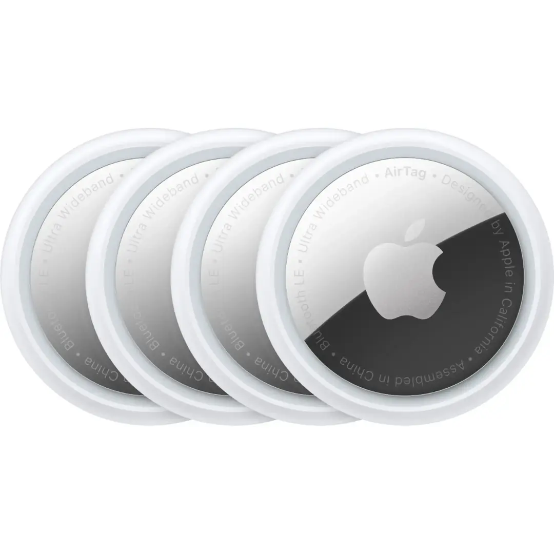 Apple - AirTag (4-Pack) - Silver