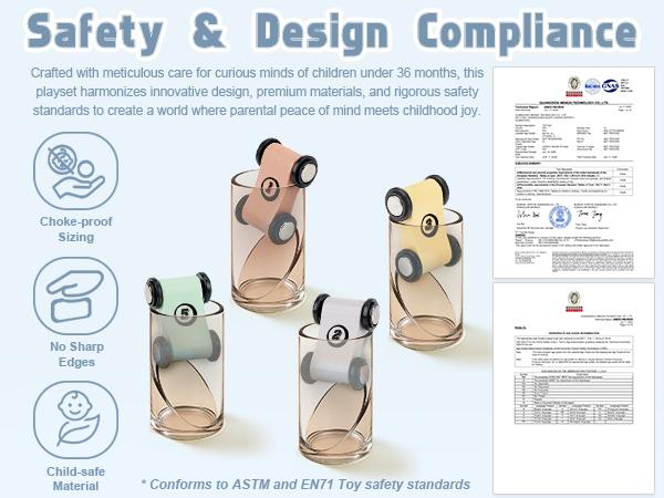 Joyreal Montessori Toddler Toys for 1 2 3 Year Old - 7 Level Wooden Car Ramp Racer Toys with 8 Mini Cars & 2 Garages - Christmas Birthday Gifts for Boys and Girls
