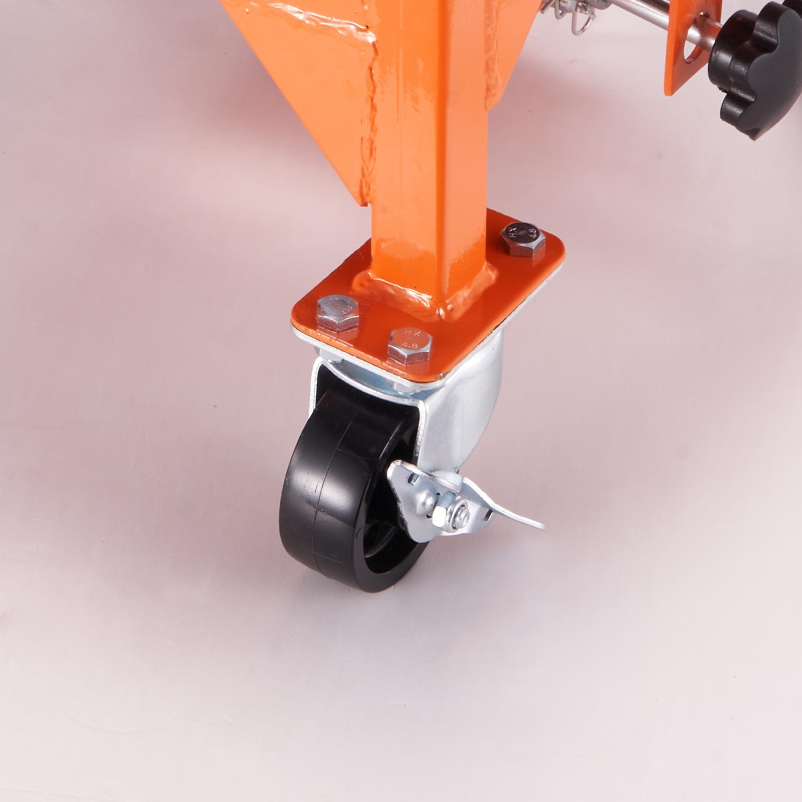 【Super Brand Day】VEVOR Hydraulic Motorcycle Lift Table, 350 LBS Capacity Motorcycle Scissor Jack Lift with Wide Deck, J-hooks, 4 Wheels, Hydraulic Foot-Operated Jack Stand for ATV Dirt Bikes，DEALS FOR YOU