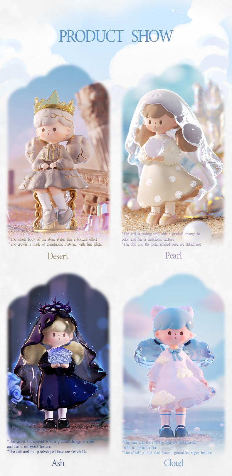 [FINDING UNICORN] Molinta Natural Series Blind Box Cute Figures Desktop Ornament Collectible Toys Birthday Gifts HEVACHDH8R