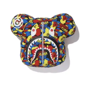 BAPE x Medicom Toy Camo Bear Pillow (FW19) - Multicolor