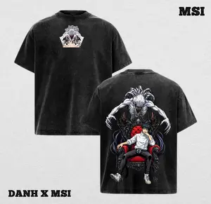 Yuta Okkotsu & Rika Orimoto | Jujutsu Kaisen Washed Tee Streetwear Tee Hoodie “Bound by Love — A Curse Strong Enough to Shake the World” — For Anime Lovers, For Gift Drops That Burn With Tragic Emotion