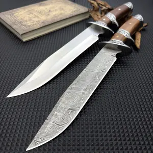 Damascus steel knife, kitchen knife, ultra-sharp outdoor knife, high-hardness portable knife, stainless steel outdoor knife, fruit knife, outdoor camping survival knife