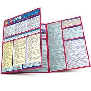 CPR & Lifesaving: a QuickStudy Laminated Reference Guide (QuickStudy Academic) Pamphlet – December 31, 2012