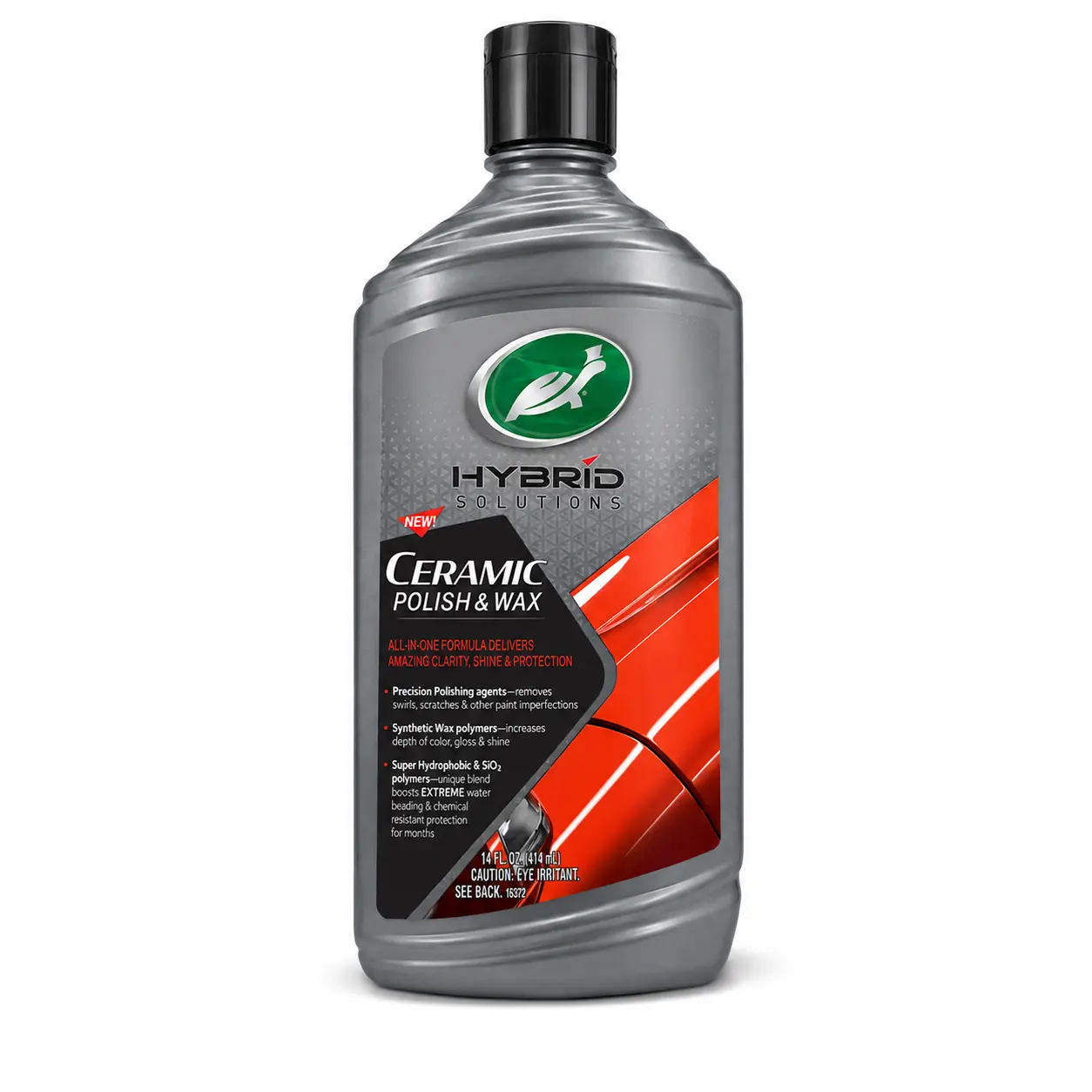 Turtle Wax Hybrid Solutions Ceramic Polish & Wax 14 fl oz – Car Polish, Wax & Paint Protection