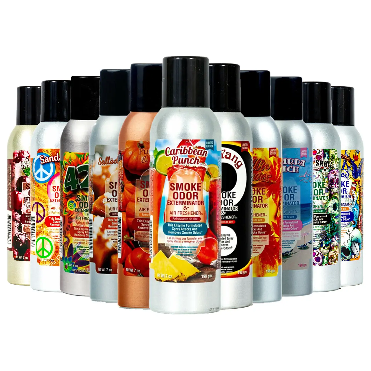 Smoke Odor Exterminator 7oz Air Freshener Spray 1-count Scent Fragrance Scented Perfume Aroma
