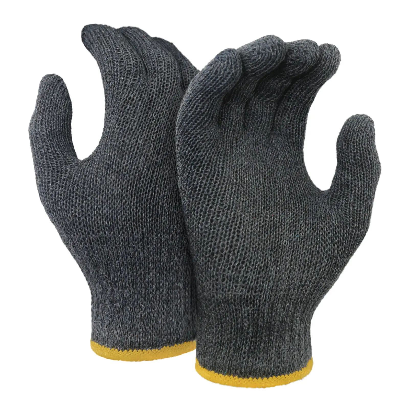 Evridwear Cotton Knitted Work Gloves - Foldable Light-Duty Pair for BBQ Liner, Exfoliating, Painting, Adults & Everyone, All Skin Types, Moisturizing Hand Defense