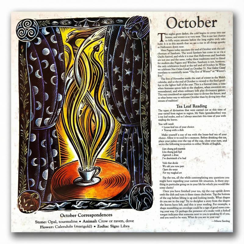2026 Witches Calendar 12x12 - Moon Phases & Spells Wall Planner - Gothic Home Decor Art for Witchy Aesthetic
