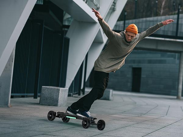 【Spring Sale】High-Speed Electric Skateboard with Remote Control, 32MPH/30MPH/12MPH/9MPH Top Speed, 3000W/1200W/500W/450W Motor, Powerful Electric Longboard Skateboard to Scooter for Adults ＆Teens Removable Battery Quick Replacement