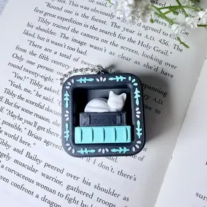 3d Printed Mini Bookshelf Fidget Clicker