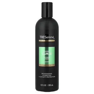 TRESemmé Bouncy Curls Defining Cream, + Coconut, 12 fl oz (355 ml)