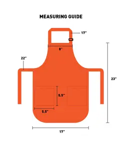 Youth Aprons Full Length Apron with 2 Patch Pockets - Laviva Sports™
