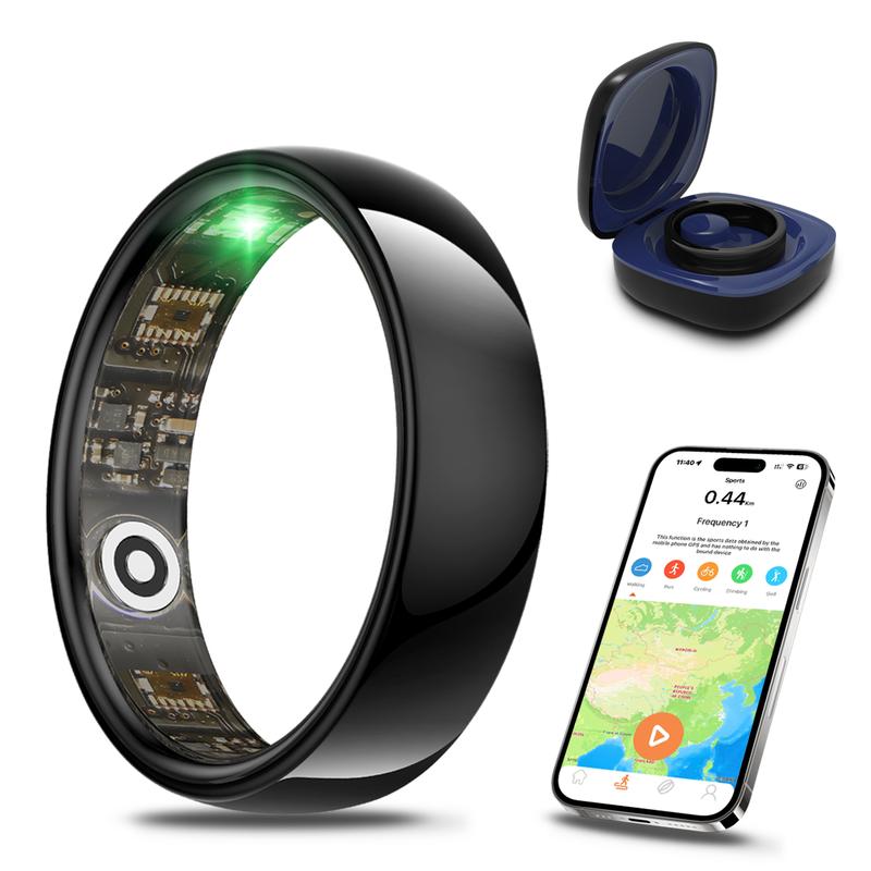 Miro R1/R09 Smart Ring – Longer Battery Life, Thinner Design | 5ATM Waterproof | Multisport | Sleep Monitor | Remote Camera | Short Video Control Miro R1/R09 Smart Ring – Longer Battery Life, Thinner Design | 5ATM Waterproof | Multisport | Sleep Monitor | Remote Camera | Short Video Control