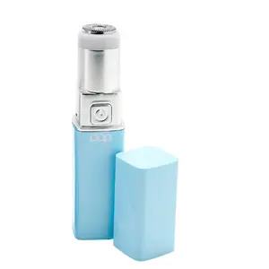 Smoothie Hair Removal Device – Electric Facial Hair Trimmer with LED Light, Compact Battery-Powered Design & Precision Shaving Head