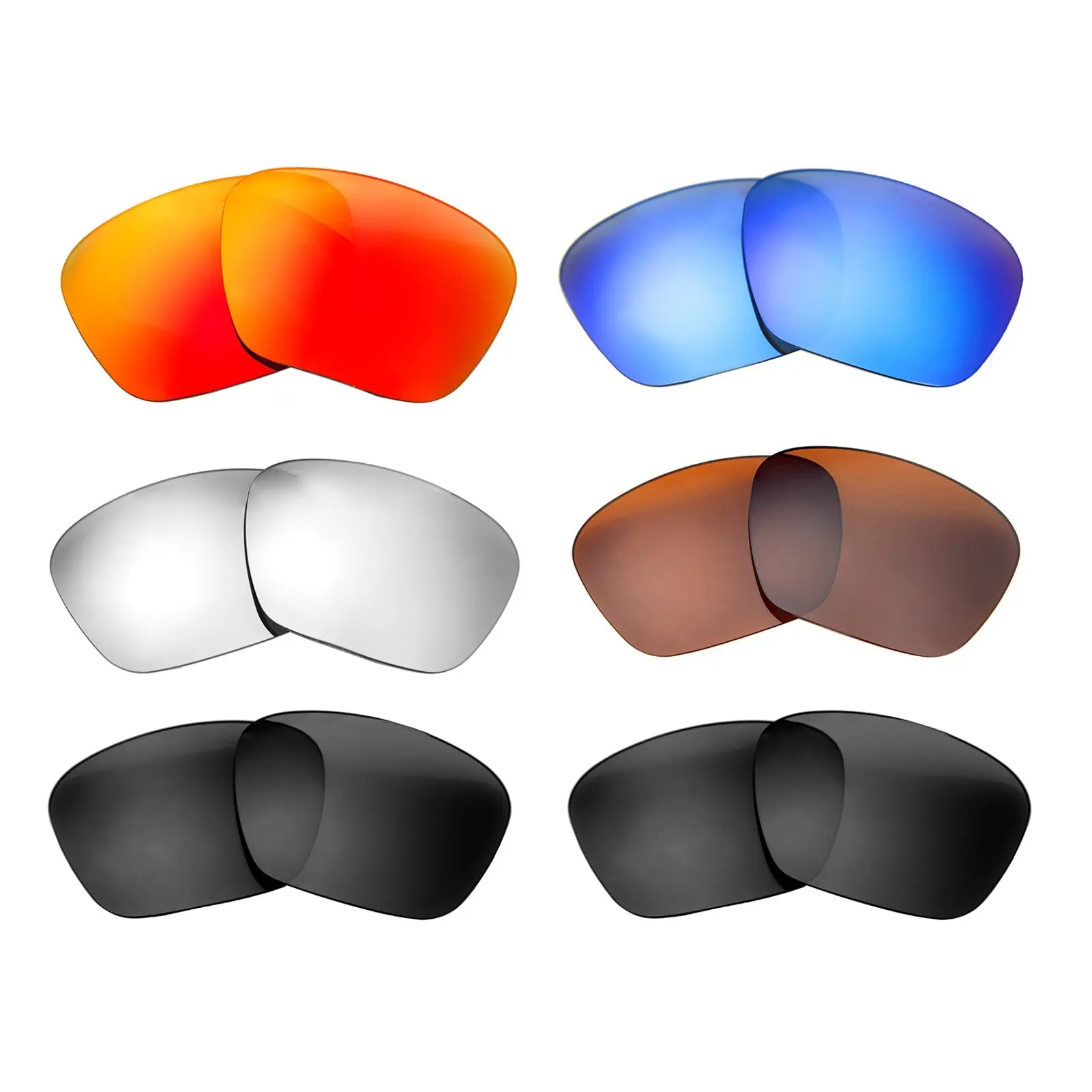 Walleva Replacement Lenses for Maui Jim Makoa