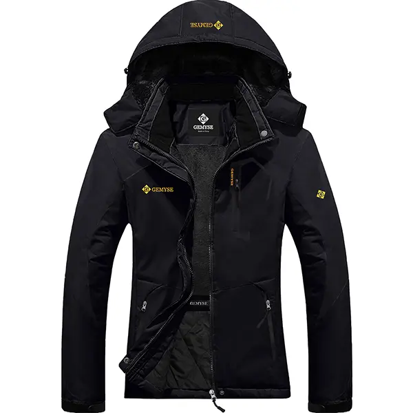 GEMYSE Women's Hooded Mountain Ski Jacket - Waterproof, Windproof Winter Outdoor Parka Coat