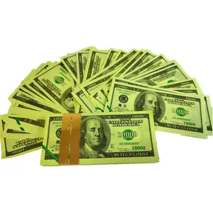 200 Pieces of Ghost Money joss Paper-ancestors' Money, Burning Money ($2,000,000)-Ghost Money Sacrifice-Ghost Festival, Tomb-Sweeping Day, Halloween, Missing ancestors