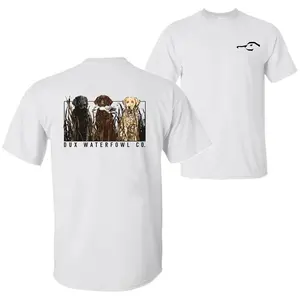 DUX WATERFOWL CO. 100% US Cotton Unisex T-Shirt, Vintage Waterfowl Shirt, Outdoor Shirt, Unique Hunting Lifestyle Streetwear Gift for Dad, Gift For him, Hunting Season Shirt