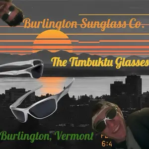 Timbuktu Glasses — Silver/Black